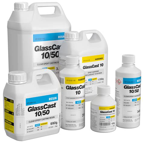 GlassCast 10 Clear Epoxy Casting Resin - Easy Composites