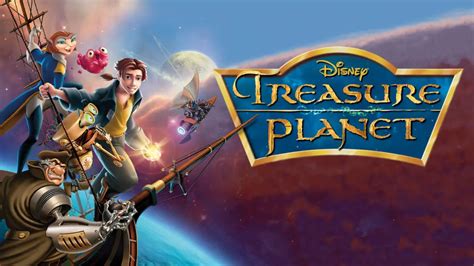 Into Space Double Cartoon Movie Treasure Planet Disney Iron Giant Robot