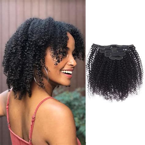 How Hair Clip Ins For Black Women Work For 4C Hair - Ruka Hair