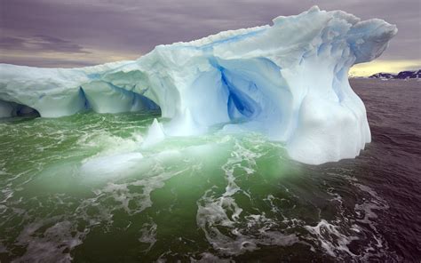 Hintergrundbilder Meer Wasser Eisberg Eis Arktis Einfrieren