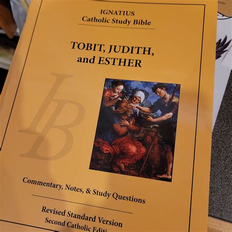 Ignatius Catholic Study Bible Tobit, Judith, and Esther – The Catholic