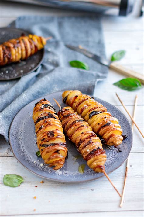 Spirale De Pomme De Terre Au Bacon Et Tomate Recette Facile