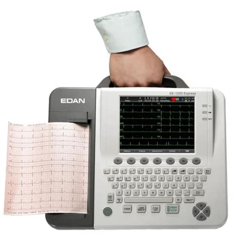 Edan SE 1200 Express 12 Channel ECG Oxyaider