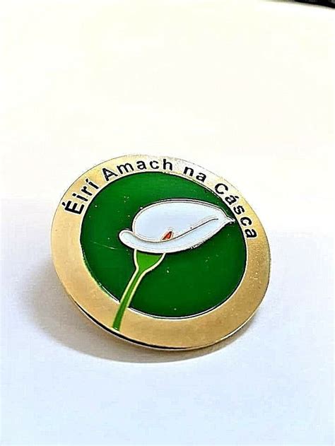 Easter Lily Éirí Amach Na Cásca 1916 Enamel Pin Badge Irish Etsy