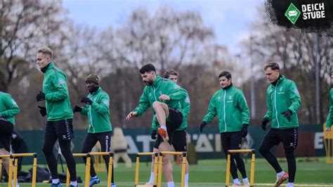 Im Video So Lief Das Erste Werder Bremen Training Vor Leverkusen