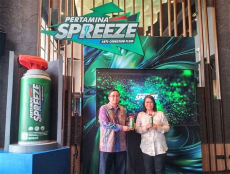 Pertamina Lubricant Luncurkan SPREEZE Pelumas Anti Karat Serbaguna