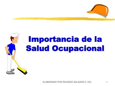 Ppt Importancia De La Salud Ocupacional Powerpoint Presentation Free