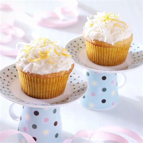 Lemon Coconut Cupcakes Recipe How To Make It Taste Of Home