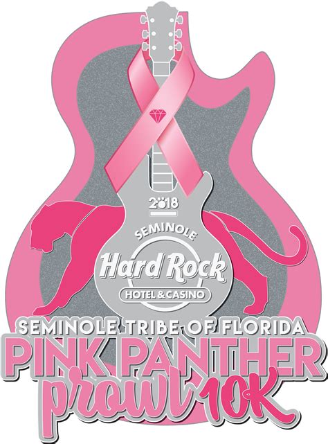 2nd Annual Hard Rock Half Marathon And Pink Panther Prowl Hard Rock Hotel 1784x2207 Png Download