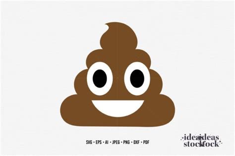 Pile of Poo Emoji. Emoji Icon. Clipart. Graphic by ideasStock · Creative Fabrica