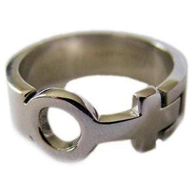 Lesbian Puzzle Ring Stainless Steel Gay Pride LGBTQ Venus Puzzle Piece EBay