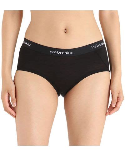 Black Icebreaker Lingerie For Women Lyst