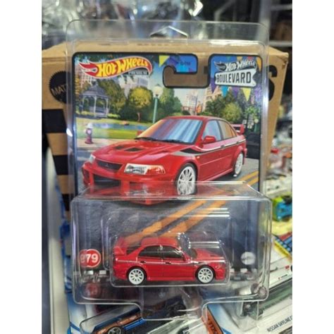 With Case Mitsubishi Lancer Evolution VI 79 2023 Hot Wheels Boulevard Lazada PH