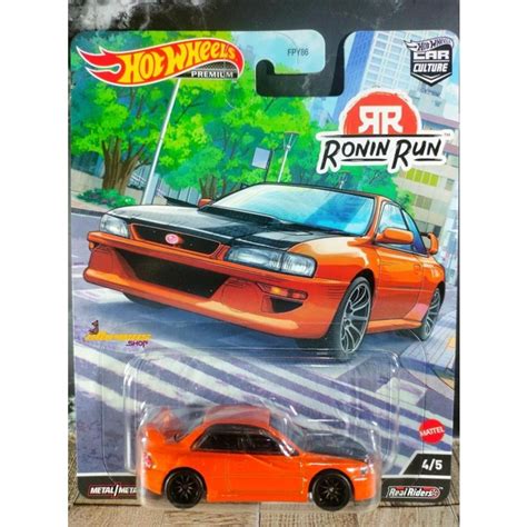 Hot Wheels Premium 98 Subaru Impreza 22B STi Version Ronin Run