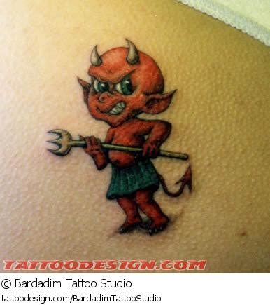 My Tattoo Designs: Cute Devil Tattoo