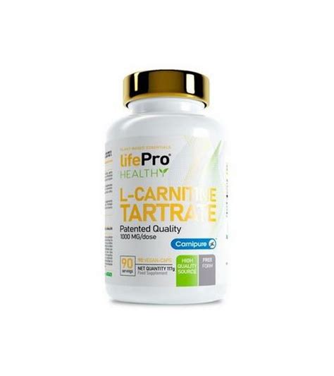 Life Pro L Carnitine Tartrate Carnipure C Psulas X G Po