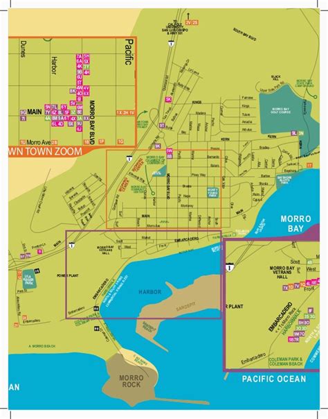 Morro Bay Zip Code Map United States Map