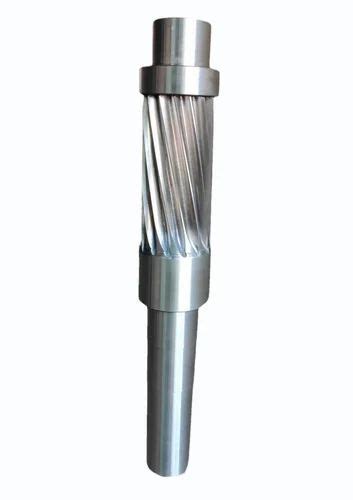 Polished Solid Stainless Steel Pinion Shaft For Automobile At Rs