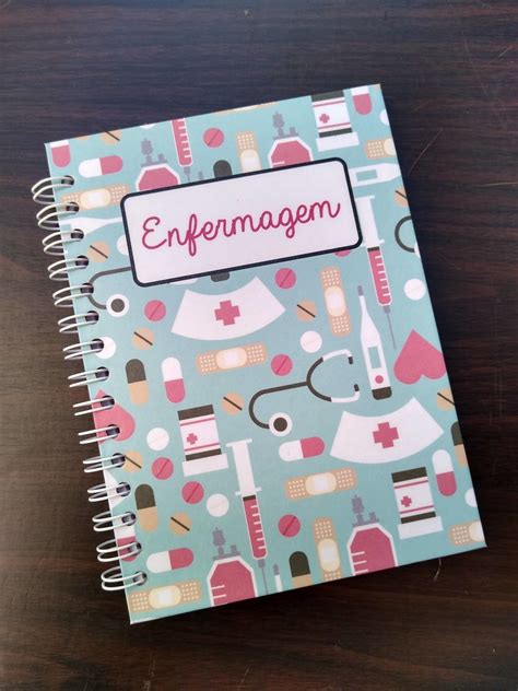 Caderno Personalizado A Enfermagem Elo Produtos Especiais