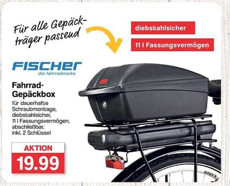 Fischer Fahrrad Gep Ckbox Angebot Bei Famila Nordwest Prospekte De