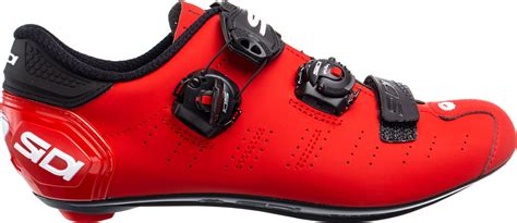 Sidi Ergo Rennradschuhe Matt Rot Schwarz Alltricks De