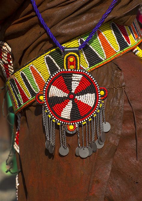 Turkana Tribesman Beaded Decoration Turkana Lake Loiyang Flickr