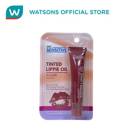 DR SENSITIVE Tinted Lippie Oil Sugar Nude Pink Ml Shopee Philippines