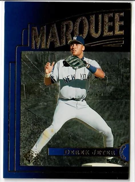 Sp Marquee Matchups Mm Derek Jeter Yankees Super Insert