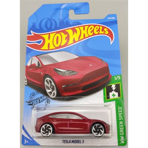 Xe mô hình Hot Wheels Tesla Model 3 FYD88 Shopee Việt Nam