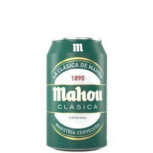 24 Cervezas Mahou Clásica 330cc Bienvenido a Elbrindis cl