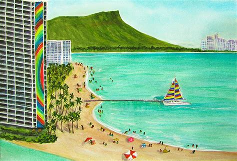 Hawaii Art | hawaiian Art Famouse Hawaii Artist Donald K Hall