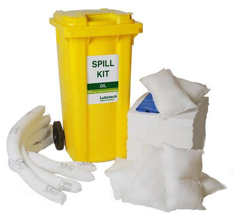 Lubetech Performance Spill Kit 240 L Oil Spill Kit Blue Crane Holdings