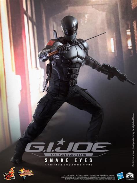 Hot Toys Announces G I Joe Retaliation Snake Eyes ActionFigurePics