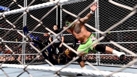 WWE Tag Team Champions Goldust Stardust Vs The Usos Steel Cage Tag