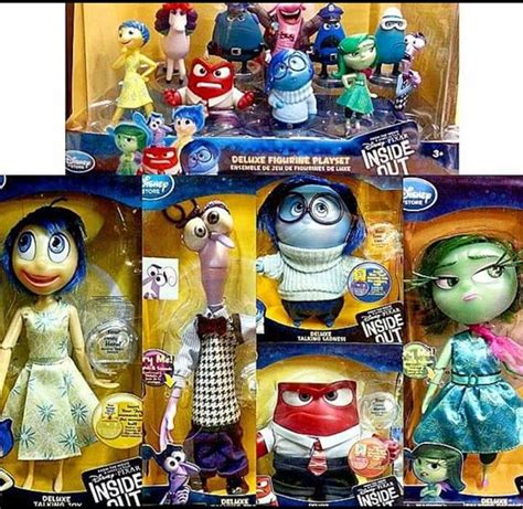 Novedades Disney Muñecas y figuras de Inside Out Del revés de Disney