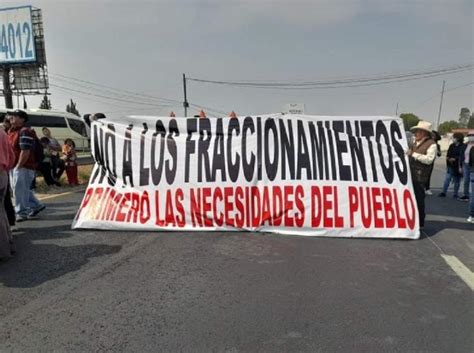 Bloquean La Carretera M Xico Pachuca Imagen Radio