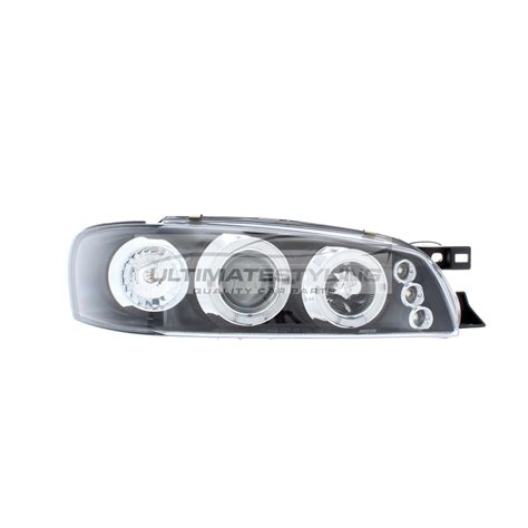 Subaru Impreza Custom Performance Headlights Angel Eyes Halogen