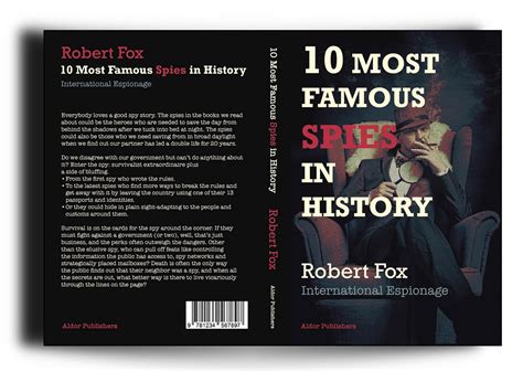 "10 Most Famous Spies in History" Book Cover on Behance