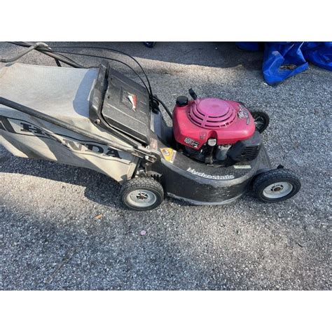 Vintage Honda Hr215 Lawn Mower Aluminum Deck Hydrostatic