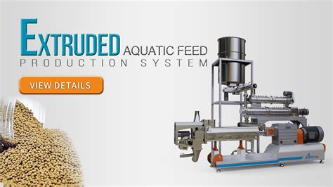 Complete Automatic Fish Feed Pellet Food Extruder Tilapia Fish Food