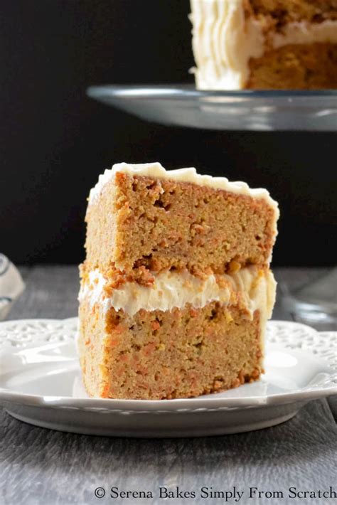 Carrot Cake With Pineapple And Cream Cheese Frosting Serena Bakes