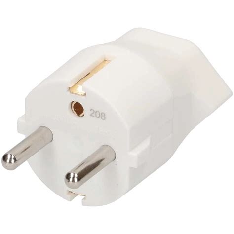 Fixadapter Schuko Typ Polig Weiss Kaufen Bei Obi