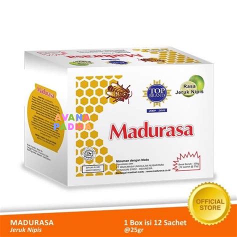 Jual Madurasa Jeruk Nipis Box Sachet Shopee Indonesia