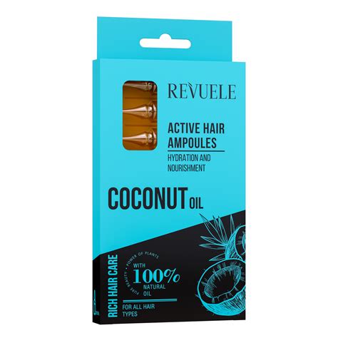 Revuele Coconut Oil Active Hair Ampoules Revuele