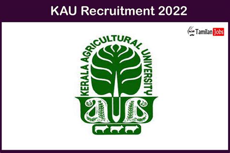 KAU Recruitment 2022 Out Apply For Assistant Vacancies Salary Rs