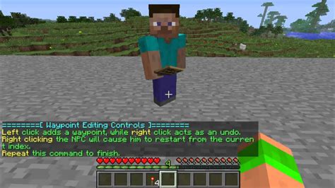 Minecraft Bukkit Plugin Citizens Create Npcs In Minecraft Talking