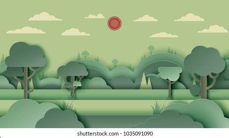 Paper Landscape Images Stock Photos Vectors Shutterstock