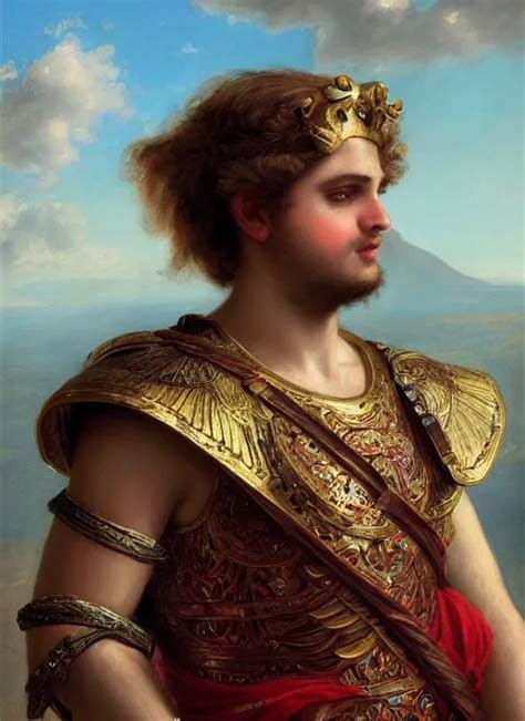 Prompthunt Oil Painting Portrait Of Alexander The Great Off