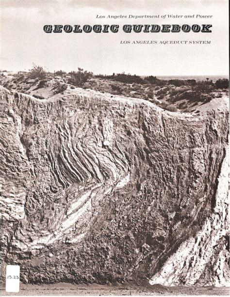 Los Angeles Department Of Water And Power Geologic Guidebook Los