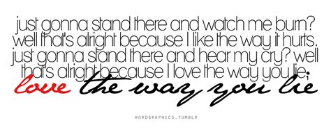 Love The Way You Lie Quotes. QuotesGram